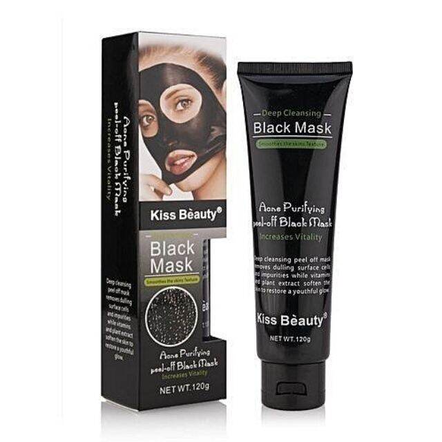 Kiss Beauty Black Mask Peel Off charcoal [120gm] | Lazada