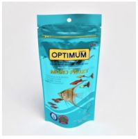 อาหารปลาเม็ดจิ๋ว ปลาเทวดา เหมาะกับปลาปากเล็กทุกสายพันธุ์ OPTIMUM รุ่น Micro Pellet 50 กรัม  เม็ดลอย น้ำไม่ขุ่น ส่งเร็ว