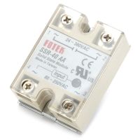 40a Ac ควบคุมจริง80-250vac ไปยัง24-380vac Ssr 40aa H รีเลย์ Solid State Resistance Regulator Solid State Relay