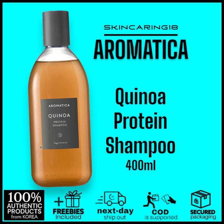 AROMATICA Quinoa Protein Shampoo 400ml by SkinCaring18 Lazada PH