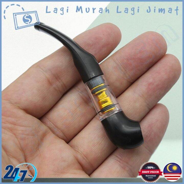 Super Mini Resin Smoke Pipe Smoking Tobacco Mouthpiece Filtration Bend