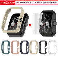 เคสนาฬิกาโครงกระดูก TPU นิ่มพร้อมฟิล์มนุ่มสำหรับ OPPO Watch 3 Pro