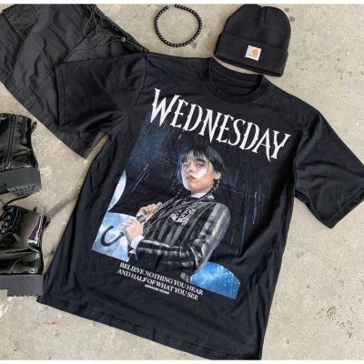 [มีสินค้า]Wednesday กางร่ม เสื้อสตรีท