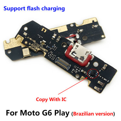 50 Pcslot USB Baru Mengecas Lembaga Pelabuhan Flex Kabel Penyambung untuk Memusing Mikrofon Motorola Moto G6