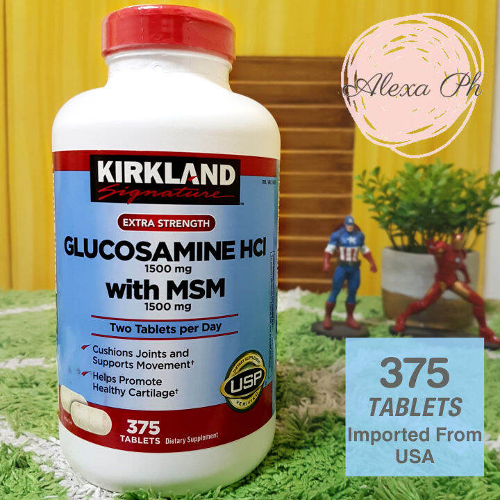 (EXPIRATION FEB 2025) Kirkland Signature Glucosamine with MSM, 1500 mg