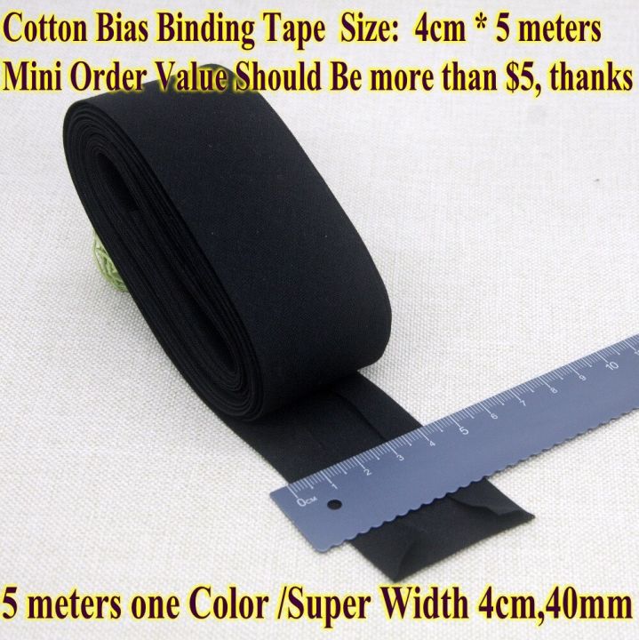 4cm-5m-cotton-bias-binding-tape-fold-tape-diy-craft-handmade-sewing-cloth-material-trim-tape-ribbon-accessories-trim-edging