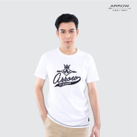 ARROW เสื้อยืดคอกลม  Cotton 100% สีขาว รหัส  MTCM907W2CS -WH