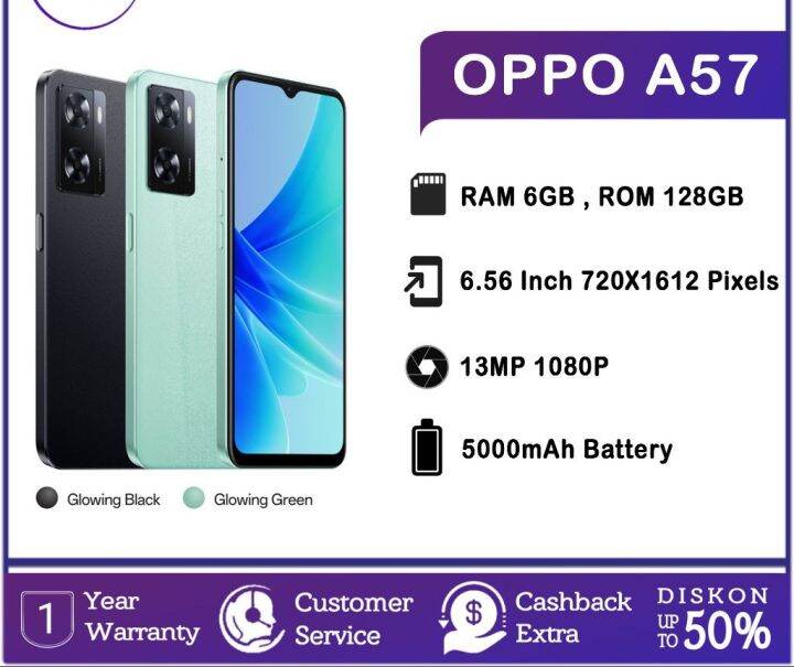 oppo a57 ram 6 128