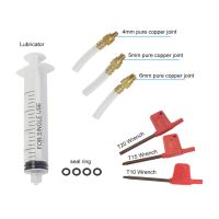 ✕☁○ Bicycle Hydraulic Oil Injection Syringe Portable Bike Oil Change Injection Syringe Tools Professional Maintenance Repair Kits