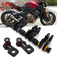 สำหรับฮอนด้า CB650R CB650F CBR650R CBR650F 2014-2020อุปกรณ์มอเตอร์ไซค์ล้อหลังอลูมิเนียม CNC แกนขาตั้งชุดตะขอ