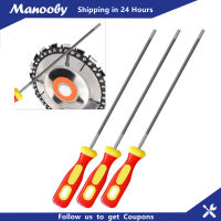 Manooby เลื่อยยนต์เหล็กกล้าคาร์บอนสูงสำหรับงานไม้ที่ลับมีดพก1Psc เลื่อยยนต์สำหรับงานไม้ตะไบลับเลื่อยตะไบลับเลื่อย