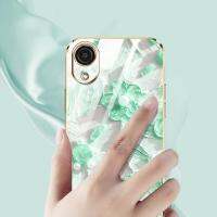 เคสสุดหรูสำหรับ Samsung Galaxy A03 Core A032F ภาพวาดสีน้ำมันที่ทันสมัยกันกระแทกเคสโทรศัพท์โทรศัพท์ป้องกันด้วยฟรีสายคล้อง