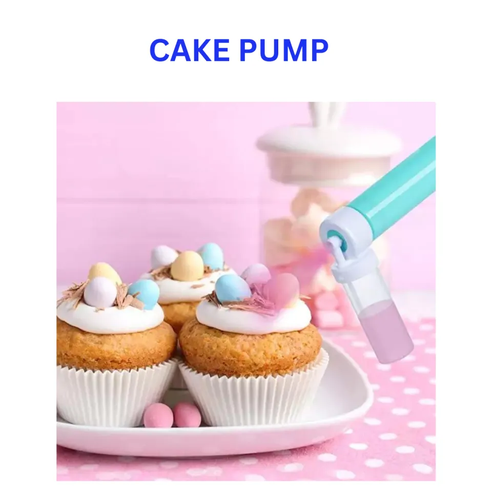 Manual Airbrush For Cake Decorating ToolSprayGun Baking Cake Airbrush Pump  for Cupcakes Cookies Dessert, By ALYA BAKERY