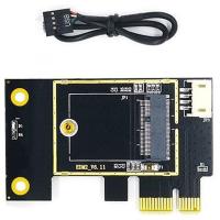 NGFF M.2 to PCIE Wireless Network Card Adapter Card Supports 7260 8265 1650 1675X AX200 AX210 Network Card