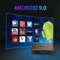 X96มินิพลัสทีวีกล่อง Android 9.0 Amlogic S905W4 Quad Core A53 5กรัมคู่ Wifi H.265 4พันสนับสนุน Youtube X96mini Media Player