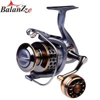 ZZOOI 3BB Spinning Fishing Reel Left/Right Hand Professional Saltwater Fishing Wheels Metal Spool Fishing Coil Handshake MAX Drag 21kg