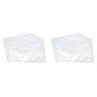 60 Flat Open Top Bag 6.7Mil Strong Cover Plastic Vinyl Record Outer Sleeves for 12 Inch Double /Gatefold 2LP 3LP 4LP