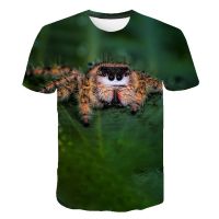 Various Spider Pattern Men t-shirt Personality Cool Design Graphic Tee Short Sleeve Summer Casual Print t shirt 2021 New Arrival