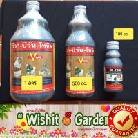 ยาเร่งราก วีว่า บี1 โทนิค ขนาด 1 ลิตร ช่วยพื้นฟูต้นไม้ที่ทรุดโทรม เร่งการเจริญเติบโตของต้นไม้ กระตุ้นการแตกรากฝอย แตกตาดอก