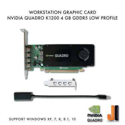 Nvidia Quadro K1200 4GB-128 BIT DDR5 With Low Profile Plate (มือสอง)