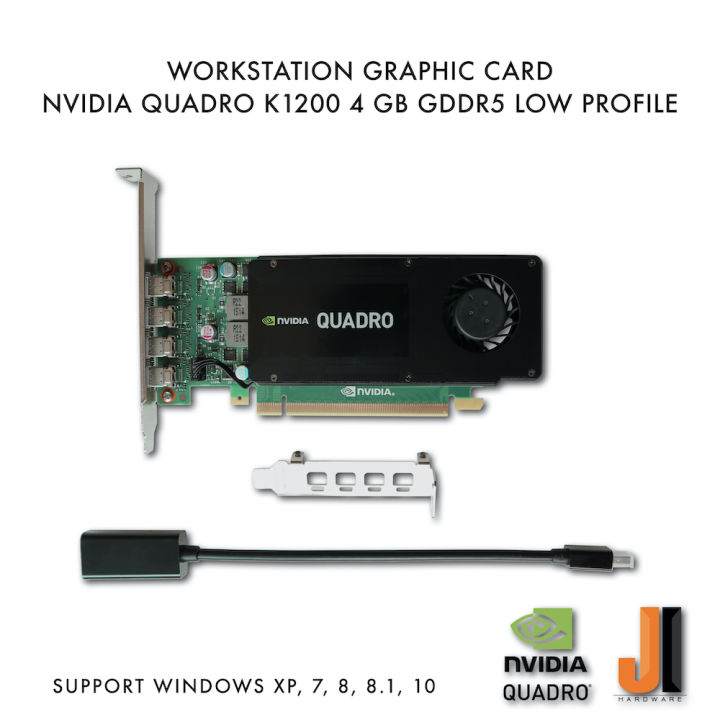 nvidia-quadro-k1200-4gb-128-bit-ddr5-with-low-profile-plate-มือสอง