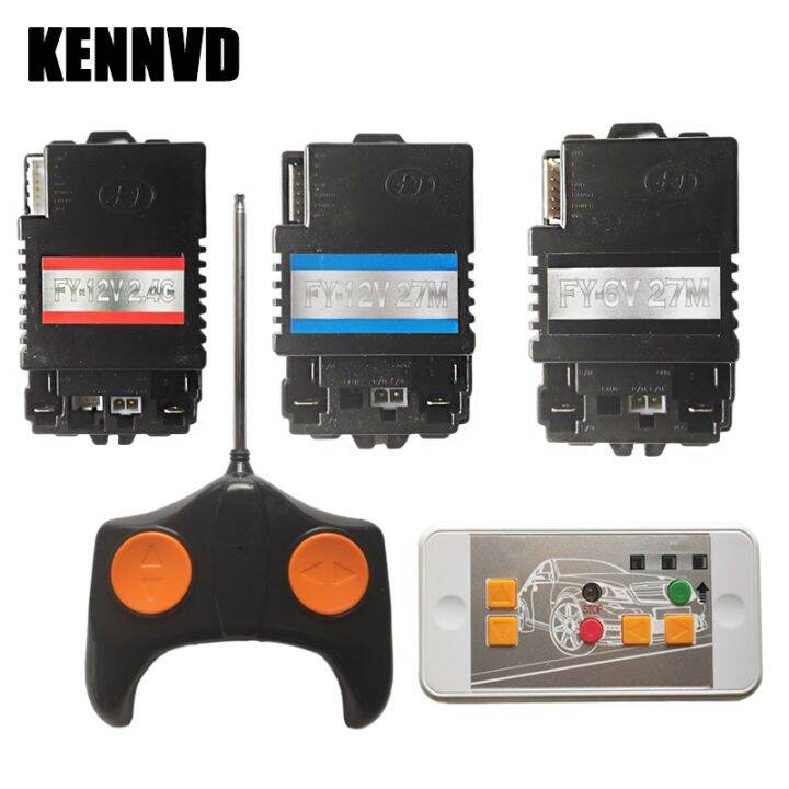HpLive FY-6V Fernbedienung Set - 27MHz Für Kinder Elektroautos Komplettset