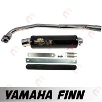 ผลิตภัณฑ์ที่มีคุณภาพ  ท่อสูตร YAMAHA FINN ท่อ ยามาฮ่า ฟิน ปลายกลม ท่อแต่ง ท่อโมวิค MOVIC-X ทรง ENDURANCE มี มอก. คอท่อชุโครเมี่ยมอย่างดี+ปลาย คุณภาพดีเยี่ยม  อุปกรณ์เสริมรถจักรยานยนต์