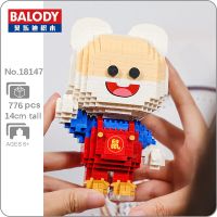 Balody 18147 Cartoon Benrat Mouse Animal Pet 3D Model 776pcs Small Mini Diamond Blocks Bricks Building Toy for Children no Box