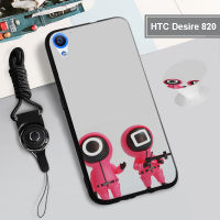 สำหรับ HTC Desire 820/HTC One M10/HTC One ฉัน/HTC U12พลัส/HTC 10 EVO/โบลต์ซิลิกอนเคสนิ่มพร้อมห่วงและเชือก