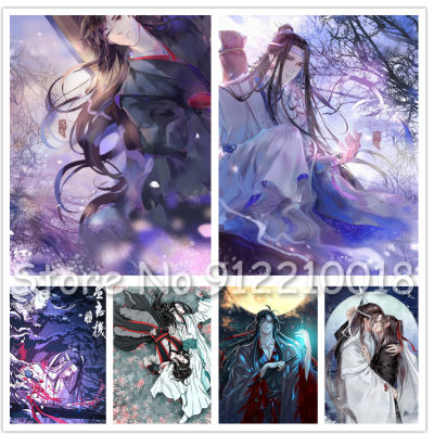 5D Diy Diamond Painting Anime Posters Mo Dao Zu Shi Full Square Round Diamond Mosaic Embroidery Cross Stitch Home Decor Gift