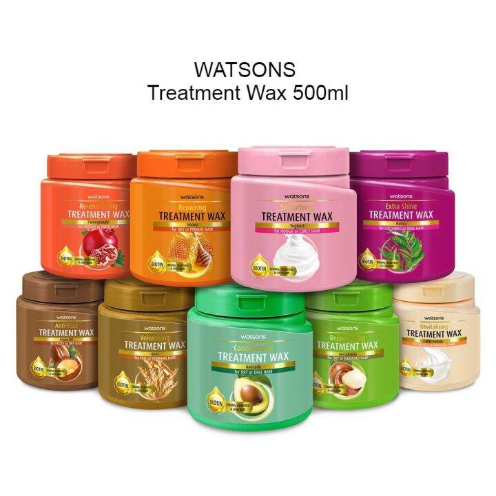 WATSONS Treatment Wax Conditioner Milk Protein Wax Hair Mask / Anti Frizz Dry Hair Argan Oil