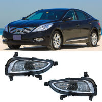 รถกันชนหน้าไฟตัดหมอกกลางวันวิ่งไฟสำหรับ Hyundai Azera 2011 2012 2013 2014 92202-3V000