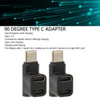 USB C 3.1อะแดปเตอร์90มุม10Gbps รองรับ4K 60HZ USB C USB ตัวผู้ USB C อะแดปเตอร์สำหรับสมาร์ทโฟนตัวเมีย