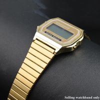 ✁﹉♈ Fine Steel Watch Band 18mm For Casio A168w/A158W MRW200/AEQ-110 A158 / A159 / A168 /A169 /B650 /AQ230/ 700 Metal Bracelet Strap