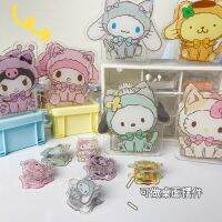 ♈ ongguanshiruihaomaoyiyoux SANRIO กล่องอะคริลิคใส ลายการ์ตูนซานริโอ้น่ารัก อเนกประสงค์ แบบสร้างสรรค์ สําหรับใส่ปากกา เครื่องเขียนนักเรียน