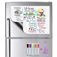 A2 Size Writing Dry Erase Board Magnetic Whiteboard Menu Fridge Sticker Home School Dry Erase Calendar Monthly Weekly Planner