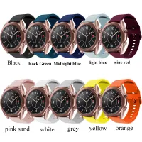 (ร้อน) ซิลิโคน Watch Bands สำหรับ Samsung Galaxy Watch 34,20มิลลิเมตร22มิลลิเมตรสายสากลสำหรับ Samsung Galaxy Watch 4Watch55 Pro สายนาฬิกา