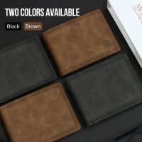 【CW】■  New Men Wallets Small Money Leather Purses Design Price Top Thin Wallet With Coin