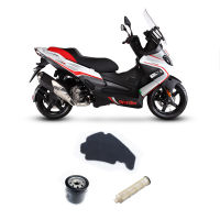 Aprilia SR Max 300อุปกรณ์เสริม Aprilia SR 300 Max รถจักรยานยนต์ไส้กรองน้ำมันเครื่องกรองอากาศองค์ประกอบกรองอากาศ