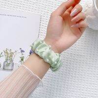 ♕✟ Scrunchie Strap for Apple watch band 40mm 44mm 41mm 38mm 45mm Elastic Nylon Solo Loop bracelet for iWatch band 7 6 5 4 3 se