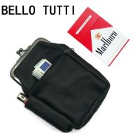 【CC】 BELLO TUTTI Original Leather Sheepskin Fashion Metal Frame Coin Purses Men Change Money Wallets