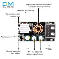 DC10-30V USB QC3.0 Lithium Battery Fast Charging Port Mobile 5V3A/9V2A/12V1.5A Phone Charging Board Vehicle DIY Retrofit Module