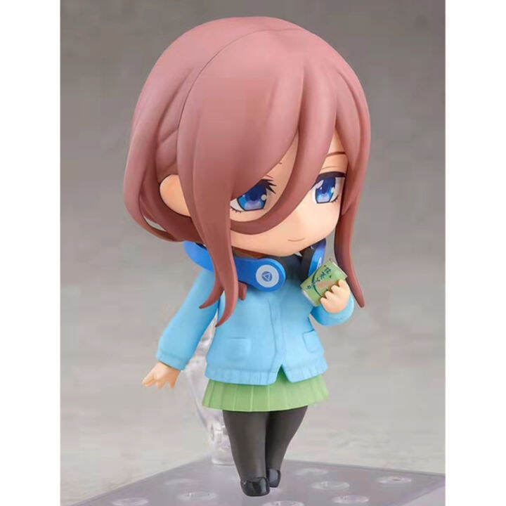 10ซม-อะนิเมะ-quintessential-quintuplets-nakano-miku-figurine-1306-q-รุ่น-action-figure-ของเล่นสะสม