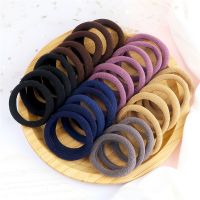 【YF】 Women Girls Hair Bands 30/50Pcs 4cm Headband Basic Big Rubber Band Ponytail Holder Gum Elastic Korean Girl Kids Accessories