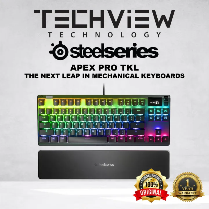 STEELSERIES APEX PRO TKL GAMING KEYBOARD [US] (64734) | Lazada