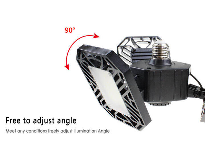 led-ไฟโรงรถ-60-วัตต์-e26-e27-หลอดไฟ-led-เพดาน-3-ใบมีดพัดลมโคมไฟ-deformable-ชั้นใต้ดินแสงสำหรับโรงรถการประชุมเชิงปฏิบัติการอุตสาหกรรมลำคลังสินค้าฯลฯ-ไม่มีการเคลื่อนไหวเปิดใช้งาน