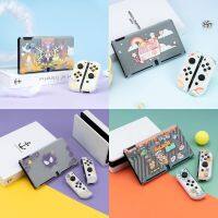 เคสป้องกันสำหรับ Nintendo Switch ฝาครอบเนื้อนิ่ม TPU ผิวด้านโปร่งใส,เคสปกป้องคริสตัลตัวควบคุม J93