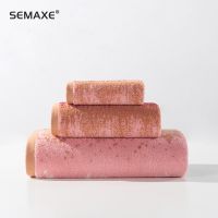 【jw】☄  SEMAXE Cotton SetCouple Soft Super Absorbent TowelsHand TowelFace