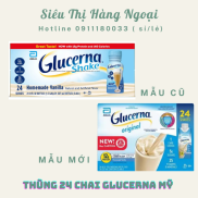 MẪU MỚI Thùng 24 chai Sữa Nước Glucerna Shake Dành Cho Người Tiểu Đường