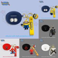 Case for Realme Buds Air 5 Pro T100 Air 2 Air 3 Neo Earphone Silicone Cover Lovely Minions Earbuds Soft Protective Headphone Headset Skin